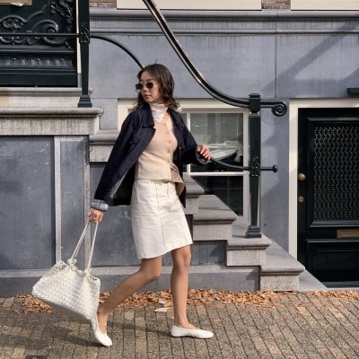 SOMETHING RICOTTA A-LINE SKIRT