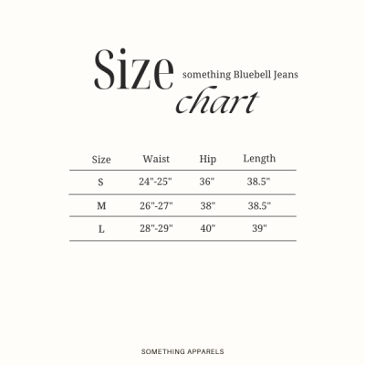 SOMETHING BLUEBELL JEANS