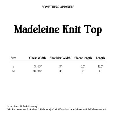 SOMETHING MEDELEINE KNIT TOP