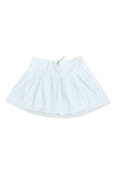 SOMETHING RUFFLE MIDI SKIRT