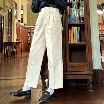 SOMETHING COOKIE AND CREAM TROUSER