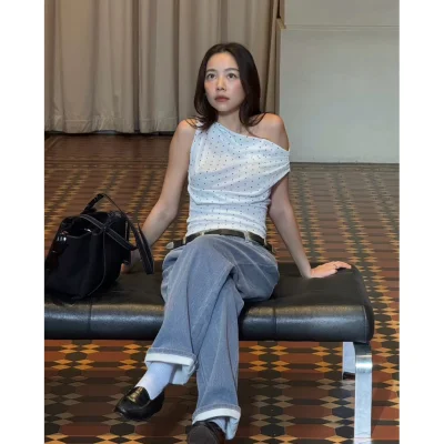 SOMETHING LULU TOP
