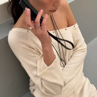 SOMETHING CUSTARD OFF SHOULDER TOP