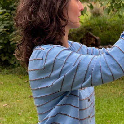 SOMETHING FORGET ME NOTS CARDIGAN