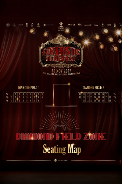 [ TICKET ] Fortastic Field Fest : Diamond Field Zone (  Only one ticket can be redeemed per order/name )