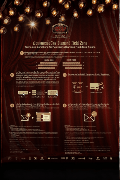 [ TICKET ] Fortastic Field Fest : Diamond Field Zone (  Only one ticket can be redeemed per order/name )