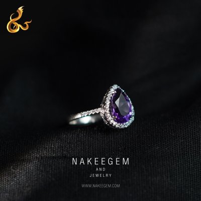 แหวนพลอยอเมทิส อัญมณีแห่งความรัก (Amethyst)