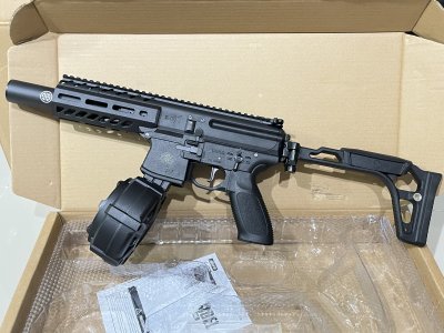 Bohan MPX Drum Magazine Gel Blaster – Versatile Model Rifle