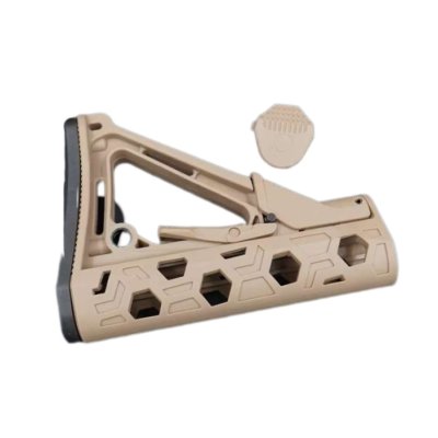 CTR v2 buttstock for gel blaster /airsoft stock upgrade Tan color