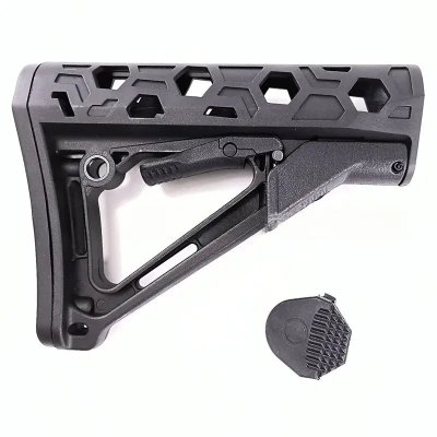 CTR v2 buttstock for gel blaster /airsoft stock upgrade Black color