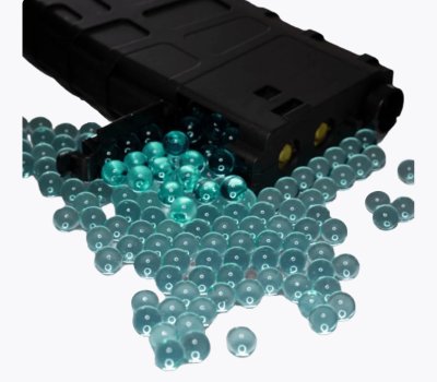 Fresh Gel Blaster Ammo Water Beads Gel Ball 10,000 Pcs 7-8mm, Water Based Gel Balls, Non-Toxic