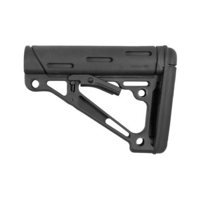HOGUE AR-15 / M16: OVERMOLDED COLLAPSIBLE BUTTSTOCK Gelblaster BLAK