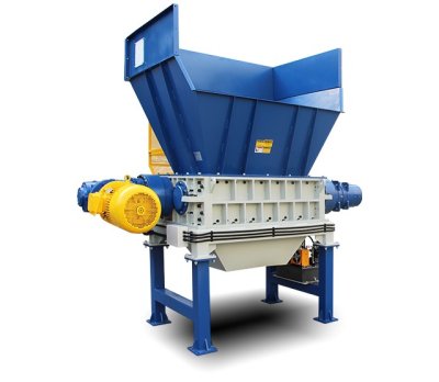 Double shaft shredder
