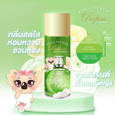 Koala The Bear สเปรย์น้ำหอมปรับอากาศ 350 มล.