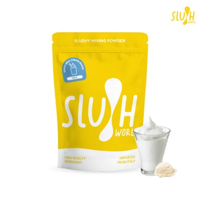 Slush Milk Cream Base ผงเบสสลัช มิลค์ ครีม