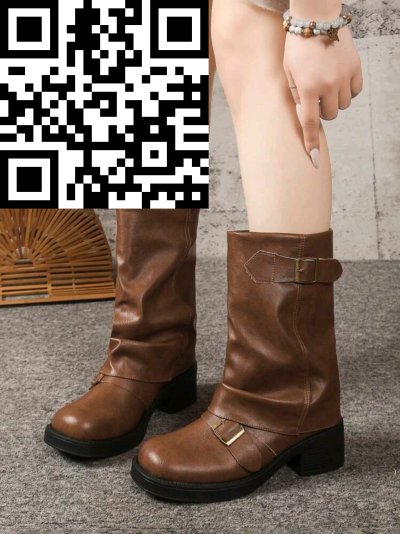 รองเท้าหนัง สีน้ำตาล หนัง สีน้ำตาล