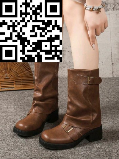 รองเท้าหนัง สีน้ำตาล หนัง สีน้ำตาล