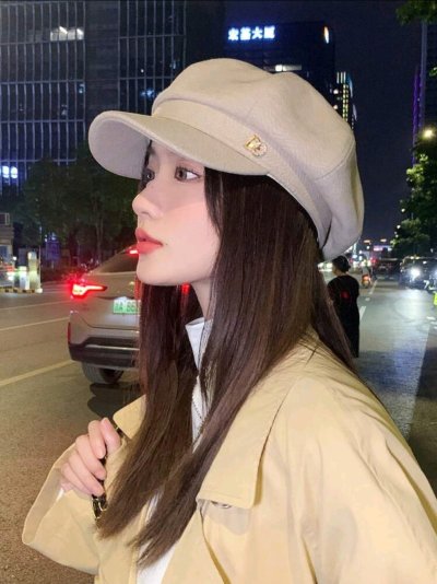 เช่าเสื้อโค้ท Freezy Chic Coat หมวก ผ้าทวิต สีครีม รุ่น 0284ATCMF