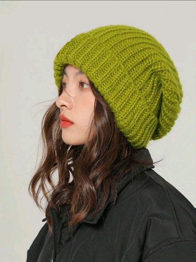 เช่าเสื้อโค้ท Freezy Chic Coat หมวก ผ้าคอนตอน สีเขียว รุ่น 0288ACGRF