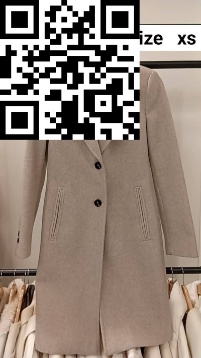 เสื้อโค้ทยาว ZARA สี ขนาด 