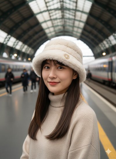 เช่าเสื้อโค้ท Freezy Chic Coat หมวก ไหมพรม สีขาว รุ่น 0361NoWTF