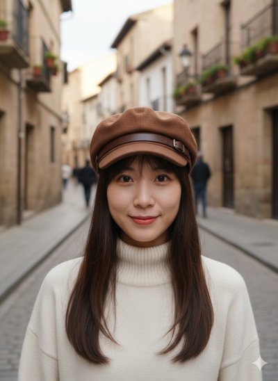 เช่าเสื้อโค้ท Freezy Chic Coat หมวก ผ้าโพลีเอสเตอร์ สีน้ำตาล รุ่น 0364APBWF