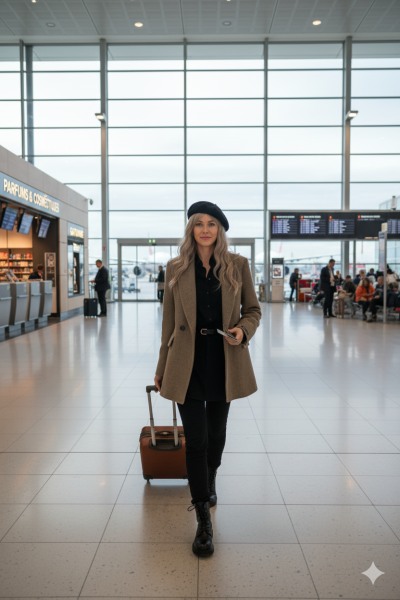 เสื้อโค้ทสั้นผ้าวูล สีน้ำตาล ขนาด Free Size ผ้าวูล สีน้ำตาล ขนาด Free Size