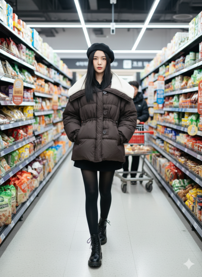 เสื้อโค้ทขนเป็ด,โพลีนวม สีดำ ขนาด Sขนเป็ด,โพลีนวม สีดำ ขนาด S