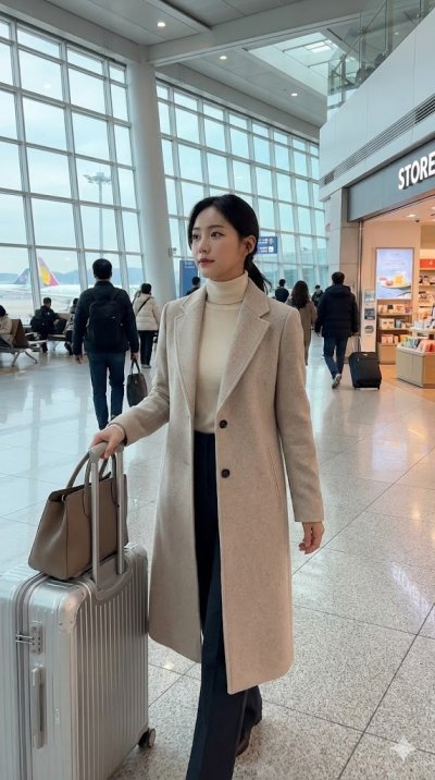 เสื้อโค้ทยาว ZARA ผ้าโพลีเอสเตอร์ สีครีม ขนาด XS