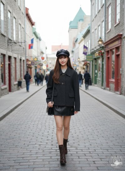 เสื้อโค้ทสั้น ผ้าวูล สีเทา ขนาด L ผ้าวูล สีเทา ขนาด L