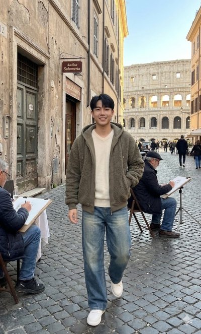 เสื้อแจ็คเก็ตชาย ผ้าขนแกะ สีเขียว ขนาด L