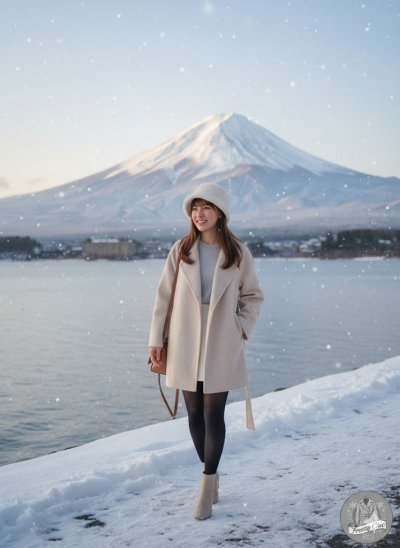 เสื้อโค้ทสั้น ผ้าวูล สีขาว ขนาด S ผ้าวูล สีขาว ขนาด S