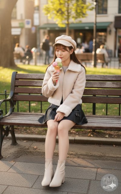 เสื้อแจ็คเก็ต หนัง สีชมพู