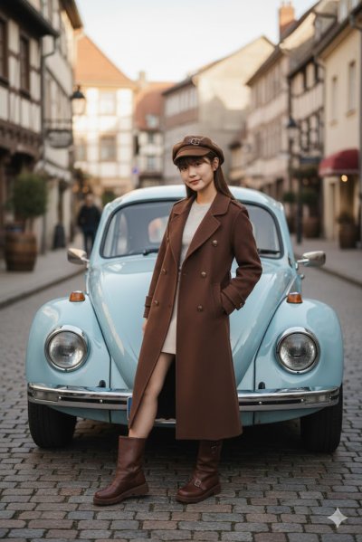 เสื้อโค้ทยาว ผ้าวูล สีน้ำตาล ขนาด M ผ้าวูล สีน้ำตาล ขนาด M