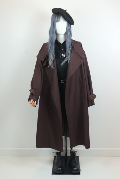 เช่าเสื้อโค้ท Freezy Chic Coat เสื้อโค้ทยาว ผ้าวูล สีแดง รุ่น 0075LZRDF