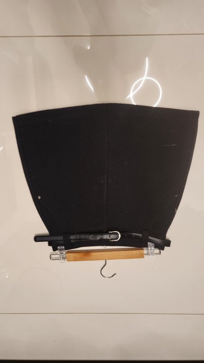 กระโปรงผ้าลูกฟูก สีดำ ขนาด S ผ้าลูกฟูก สีดำ ขนาด S