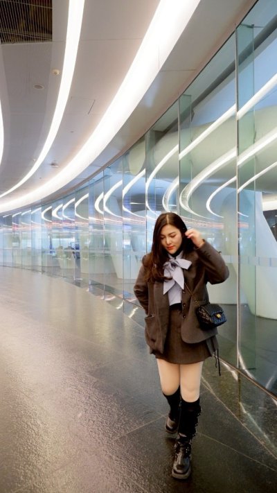 เช่าเสื้อโค้ท Freezy Chic Coat ชุดเซ็ต ผ้าวูล สีเทา รุ่น 0309DZGYL