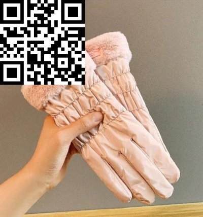 ถุงมือผ้าคอนตอน สีชมพู ขนาด Free Size สี ขนาด 