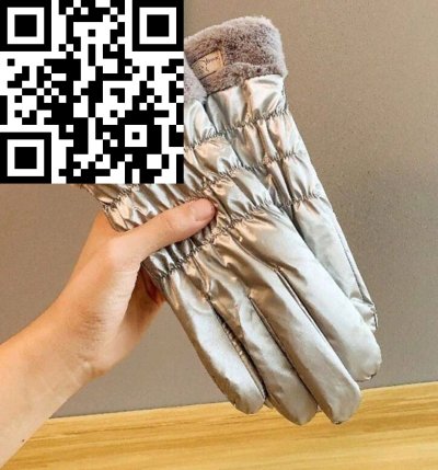 ถุงมือผ้าคอนตอน สีเงิน ขนาด Free Size สี ขนาด 