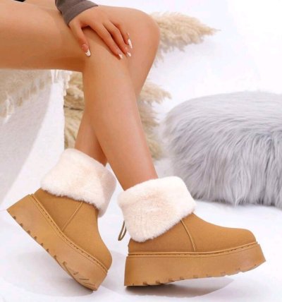 เช่าเสื้อโค้ท Freezy Chic Coat รองเท้า-0317BWBW ผ้าขนสัตว์ สีน้ำตาล รุ่น 0317BWBW40