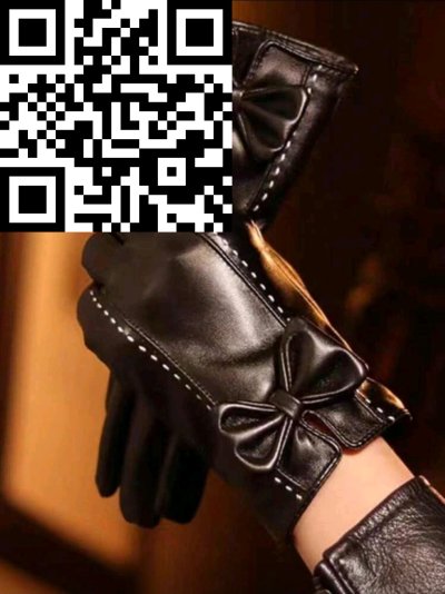 ถุงมือหนัง สีดำ ขนาด Free Size สี ขนาด 