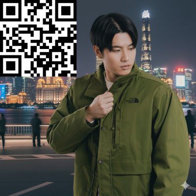 เสื้อกันหนาวชายกันลมกันน้ำ The North Face ขนเป็ด สีเขียว ขนาด XL สี ขนาด 