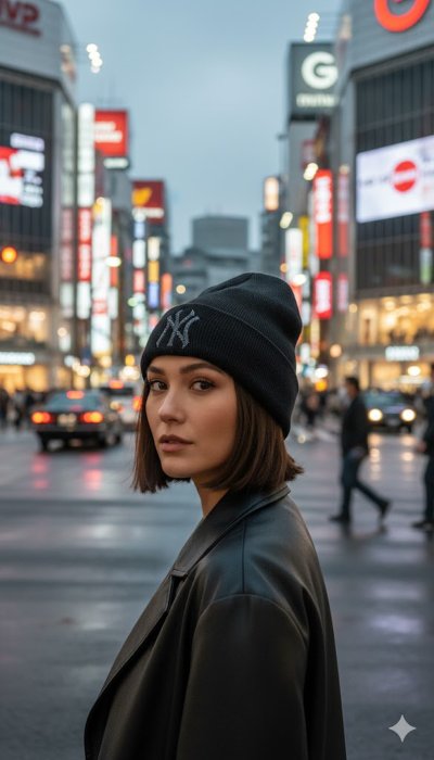 เช่าเสื้อโค้ท Freezy Chic Coat หมวก ไหมพรม สีดำ รุ่น 0428AoBKF