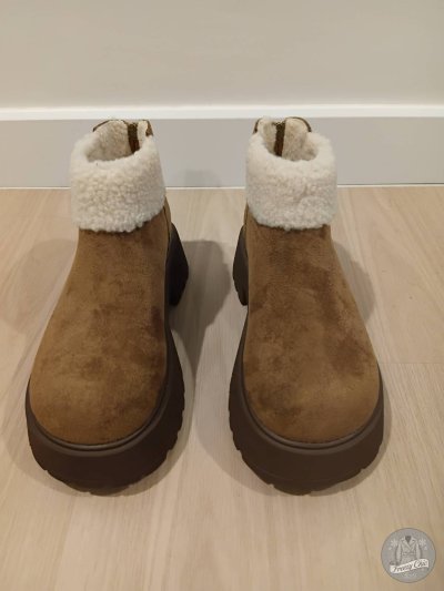 เช่าเสื้อโค้ท Freezy Chic Coat รองเท้าลุยหิมะ-0639BLBW หนัง สีน้ำตาล รุ่น 0639BLBW38