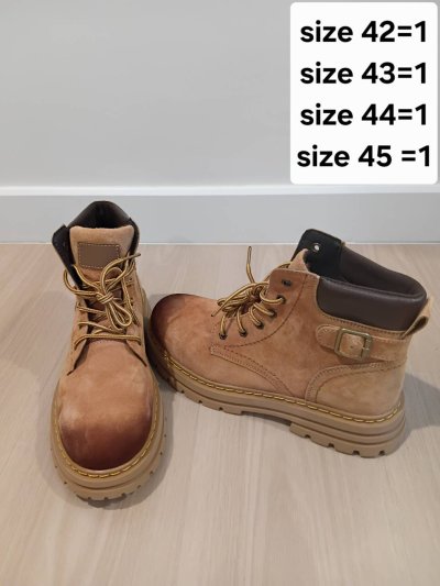 เช่าเสื้อโค้ท Freezy Chic Coat รองเท้าบูทลุยหิมะ-0654BLBW หนัง สีน้ำตาล รุ่น 0654BLBW44