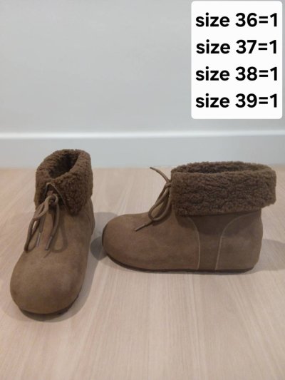 เช่าเสื้อโค้ท Freezy Chic Coat รองเท้า-0660BLBW หนัง สีน้ำตาล รุ่น 0660BLBW38