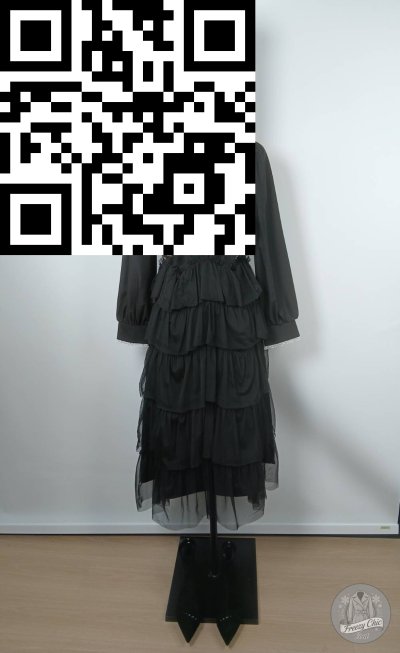 ชุดเซ็ต ผ้าโพลีเอสเตอร์ สีดำ