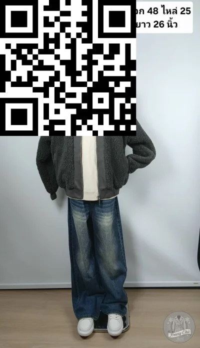 เสื้อแจ็คเก็ตชาย ผ้าขนแกะ สีเทา ขนาด M