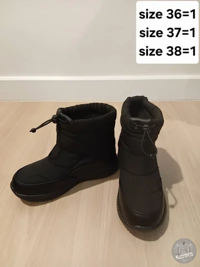 เช่าเสื้อโค้ท Freezy Chic Coat รองเท้าลุยหิมะหญิง-0741BVBK กำมะหยี่ สีดำ รุ่น 0741BVBK37