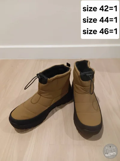 เช่าเสื้อโค้ท Freezy Chic Coat รองเท้าลุยหิมะชาย-0742BPBW ผ้าโพลีเอสเตอร์ สีน้ำตาล รุ่น 0742BPBW44